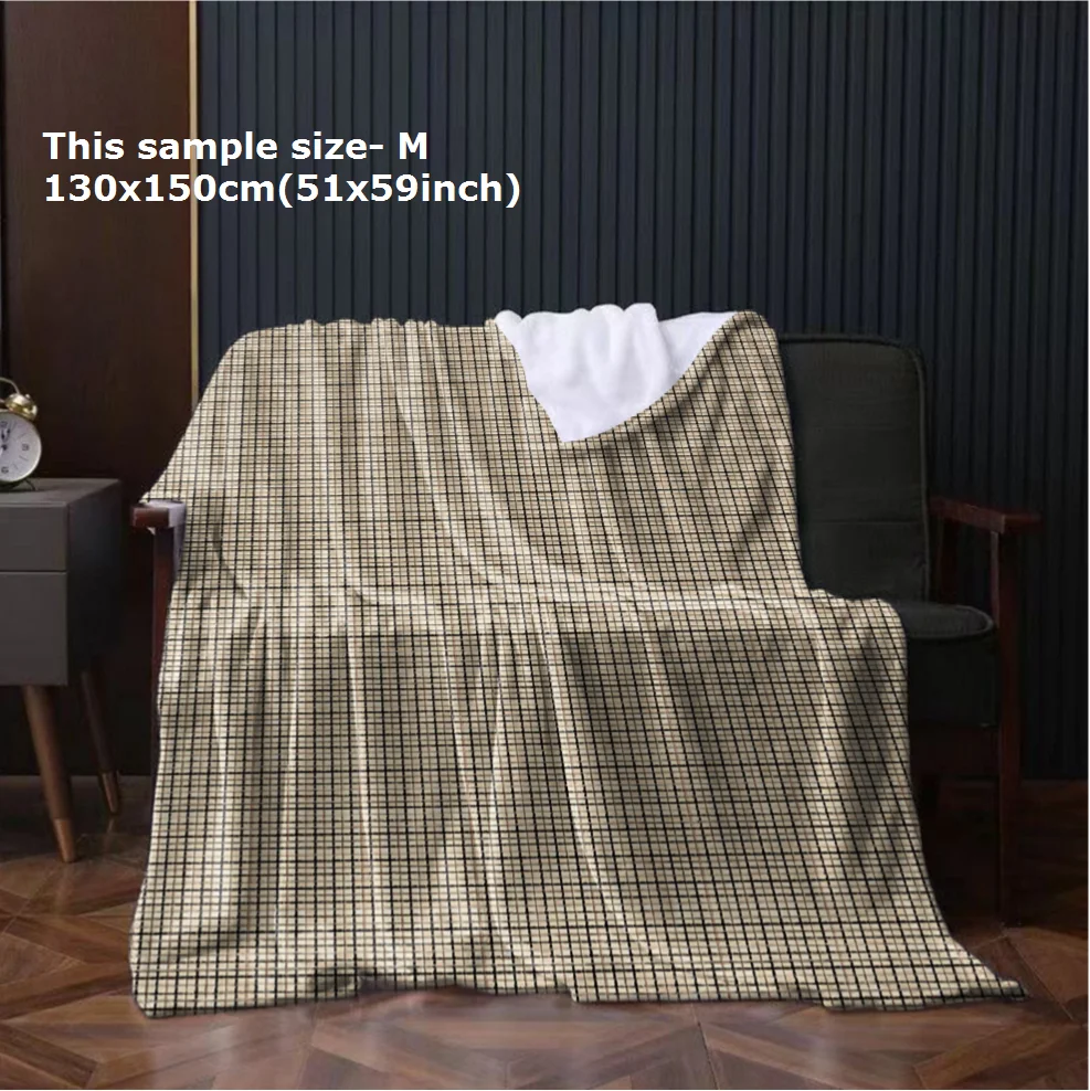 Modern Simple Luxury Blanket Bohemia Flannel Thin blankets for Home Car Naps Camping Festival gift Perfect gifts four season use