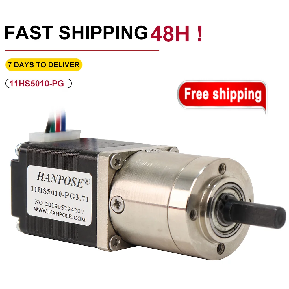 11HS5010-PG Stepper Motor Ratio 3.71-1 5.18-1 Stepper Motor 28 motor Extruder Gear Planetary Nema11