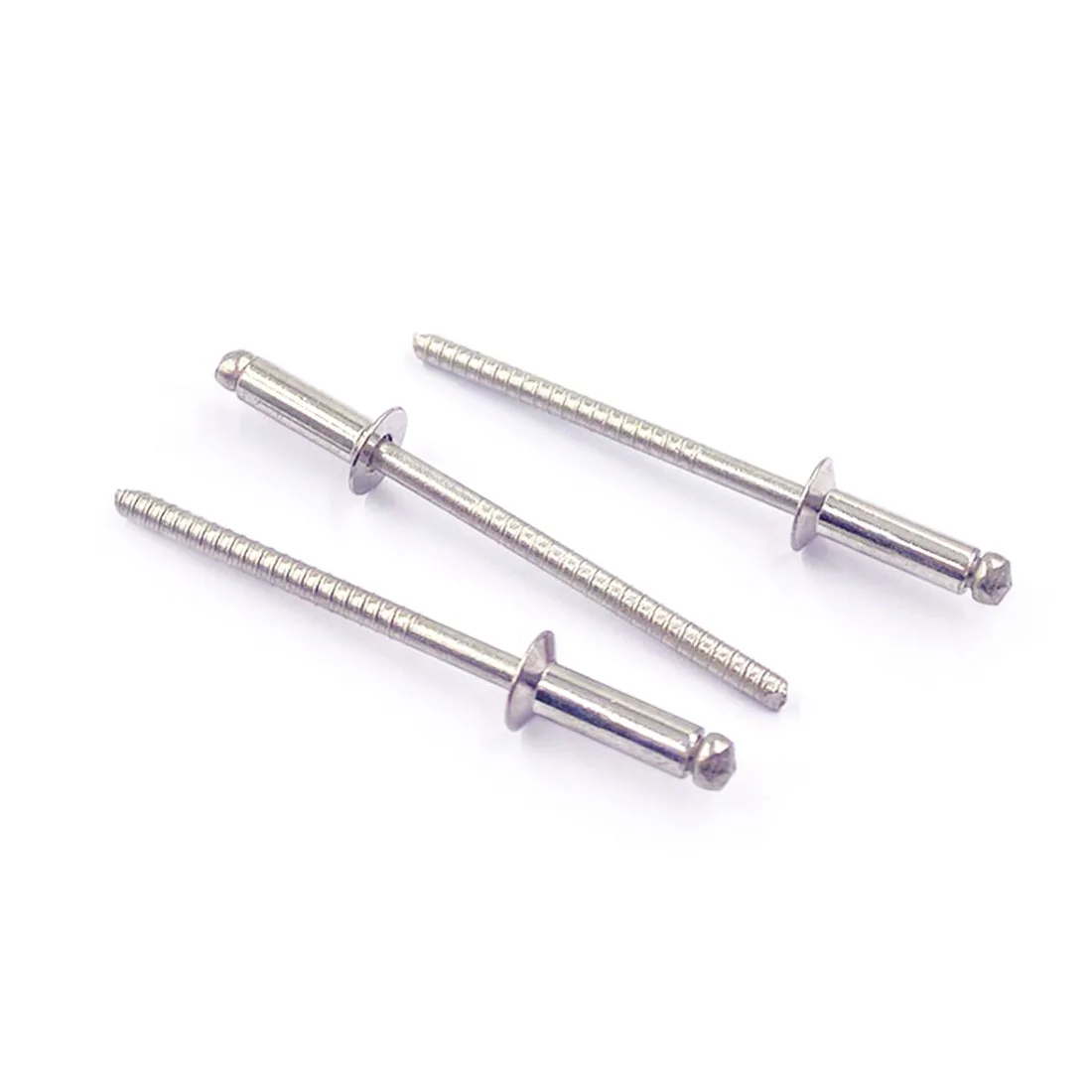20/30pcs GB12617.4 SS304 Open End Blind Rivets with Break Pull Mandrel and Countersunk H Blind Rivets Anti Corrosion Blind Rivet
