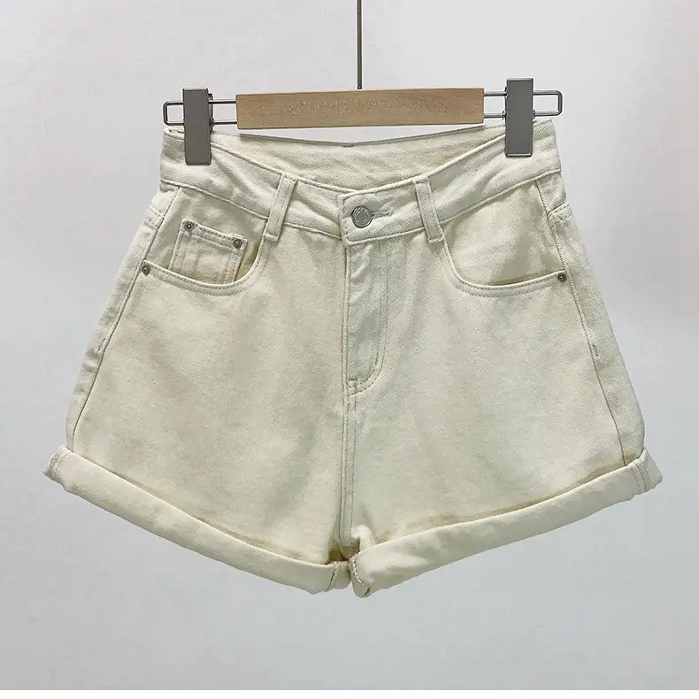 Shorts Women Denim Vintage Summer Basic Simple All-match Hot Sale High Waist Leisure Ladies Streetwear Chic Classic