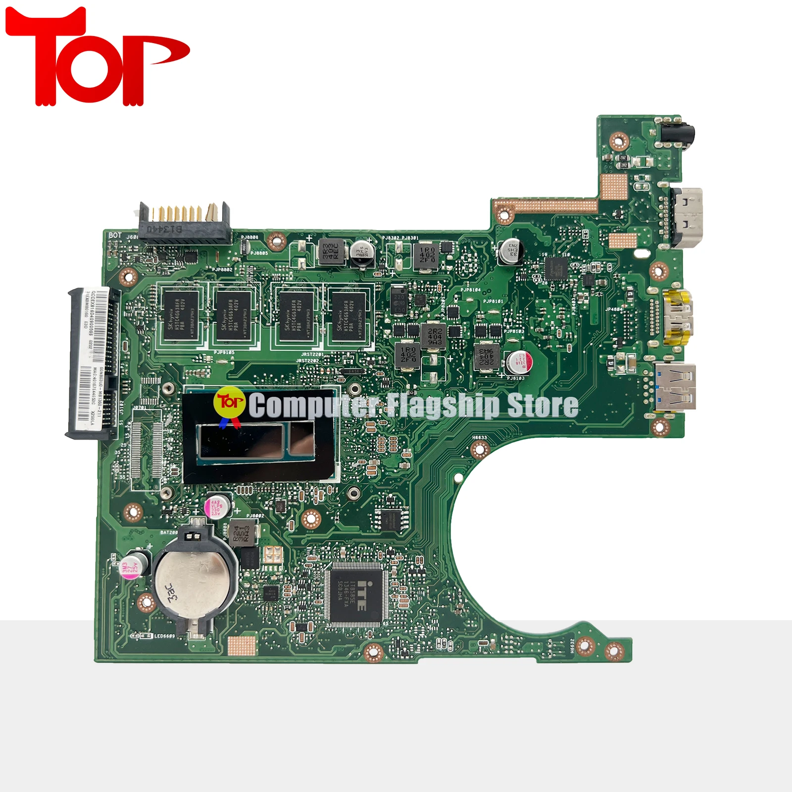 KEFU X200LA Laptop Motherboard For ASUS X200L F200L F200LA I3 I5 4G-RAM Mainboard 100% Working