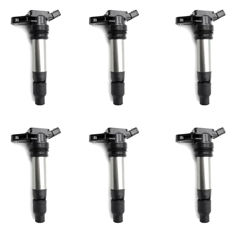 6Pcs Ignition Coils for Land Rover LR2 Volvo S60 S80 V70 XC60 XC70 -L6-3.0L 3.2L LR002954 30684245 306842450