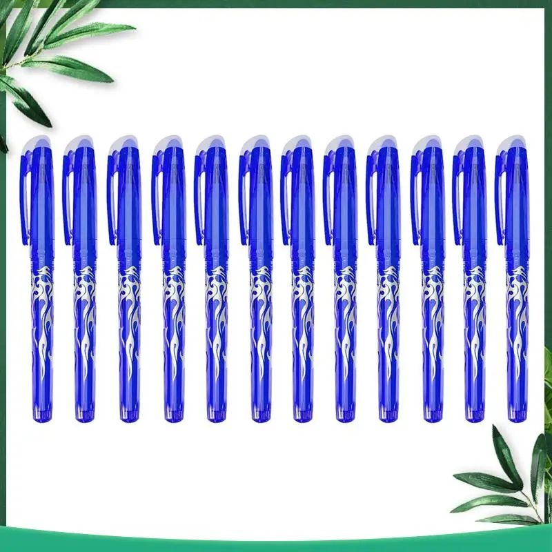 

(NEW) Erasable Ballpoint Pen 0.5Mm Refillable Eraser Pen Rollerball Erasable High Guality