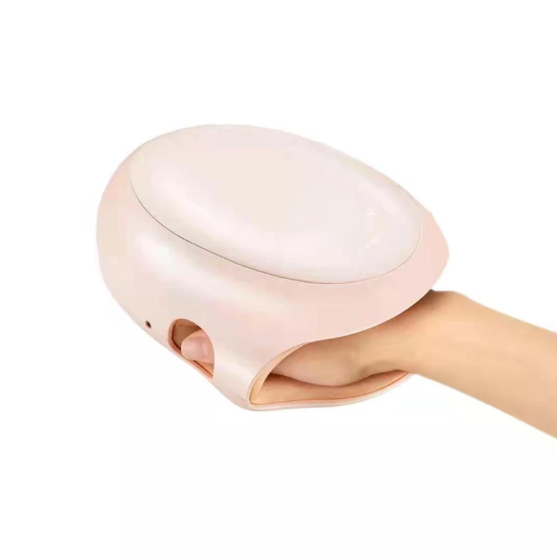 2021 New Design Electric Touch screen control Finger Massager Skin care Make Hand SPA Mini Massage Machine Hand Massager