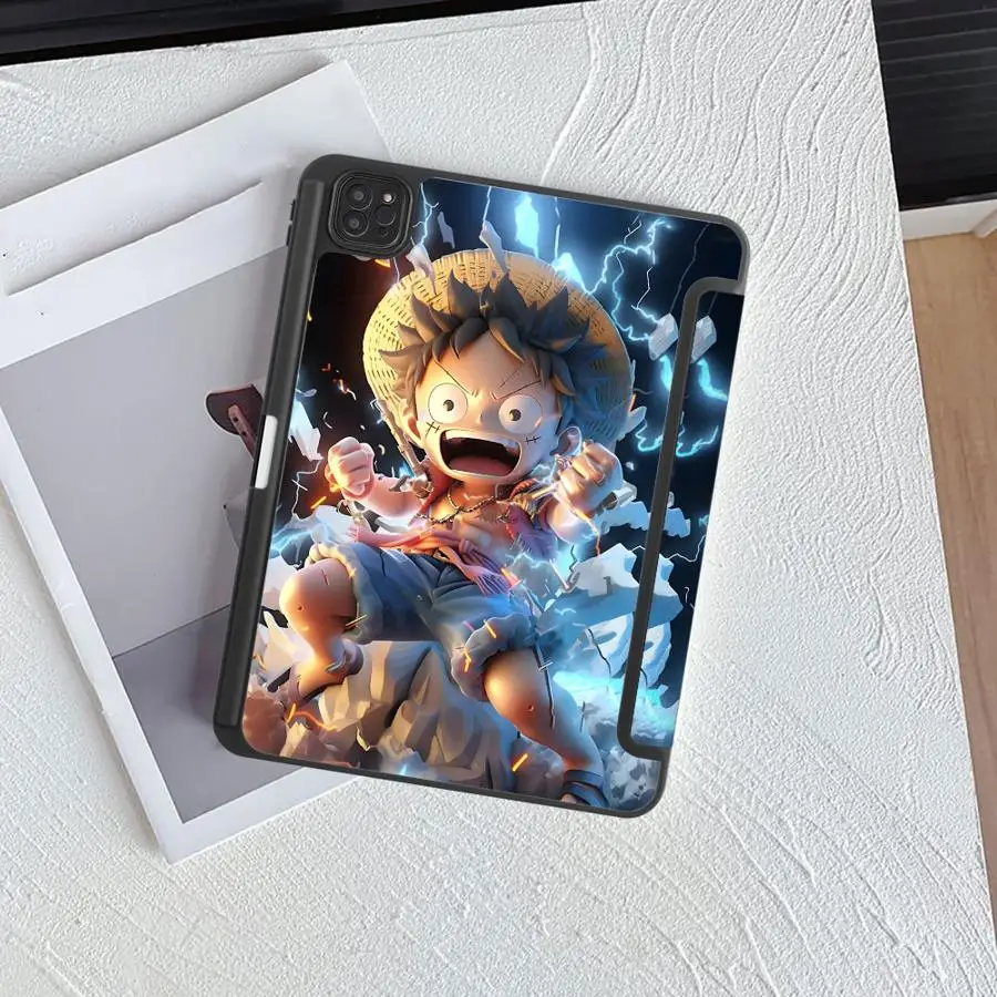 One Piece Tablet Case For iPad Pro 2025 Pro 11 10 9 8 7 th 12.9inch Mini 6 7 Air 4 5 M3 M2 M4 11inch Holder Cover