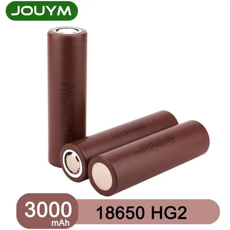 

HG2 3000mAh 3.7V 18650 Battery Power High Current Discharge Li-ion Cell