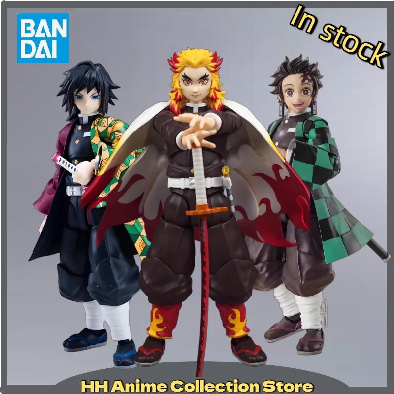 

Фигурки Bandai SHF Demon Slayer: Камадо Танджиро, Незуко, Гию, Кёджуро, Руи, Аказа, абсолютно новые, оригинальные.