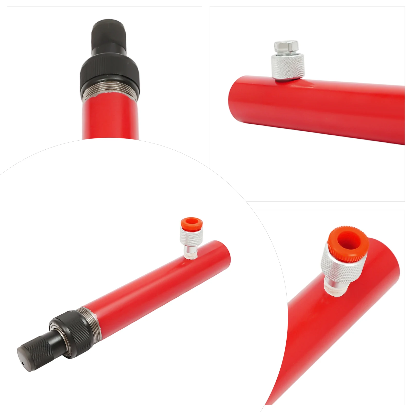 حامل جاك 4 طن سعة تحميل ثقيل محرك هيدروليكي بدون تسرب 4.92 بوصة نطاق الرفع كفاءة رفع آمنة ومستقرة وسهلة الحمل