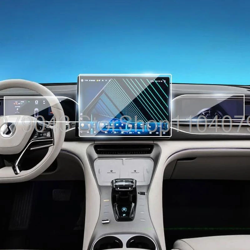 

Защитная пленка из закаленного стекла для Denza N7 2023-2025, автомобильный GPS-навигатор, прибор Co pilot, наклейка для ЖК-экрана, интерьер ﻿