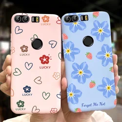 For Honor 8 Case Cute Cartoon Candy Color Soft Silicone TPU Phone Case For Honor8 FRD-L09 FRD-L19 FRD-L04 FRD-L114