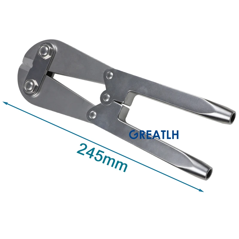 Stainless Steel Large Wire Cutting Plier Kirschner Pin Cutter Wooden Handle Orthopedic Surgery Instrument pet
