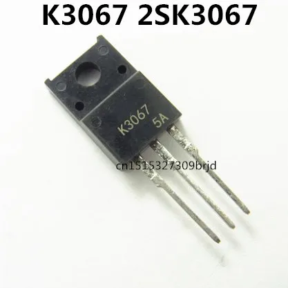 New Original 5pcs / K3067 2SK3067  TO-220F 600V 2A TO220F