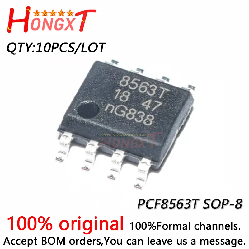 10 sztuk 100% nowy PCF8563T PCF8563 8563T 8563 SOP-8.Chipset