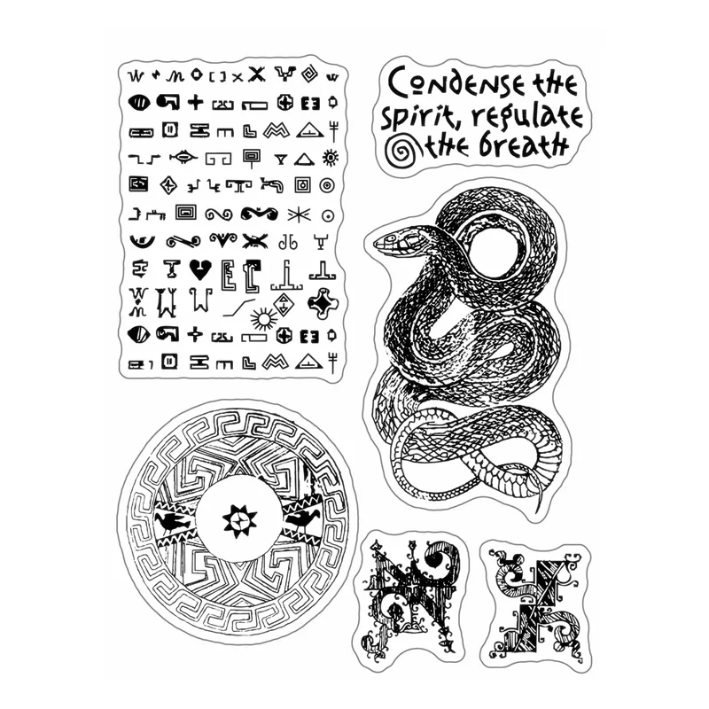 2022 DIY Nieuwkomers Clear Stempels Seal Voor Scrapbooking en Kaarten Maken Amazonia Vlinder Snake Stempel Set Account Craft Set