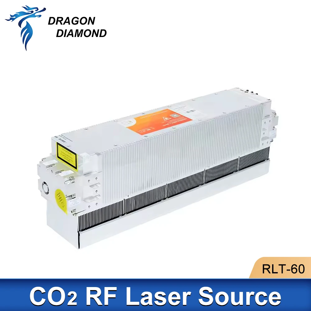 YongLi RLT-60 CO2 RF Laser Tube 60W High Power Metal Laser Source  For CO2 Marking Machine