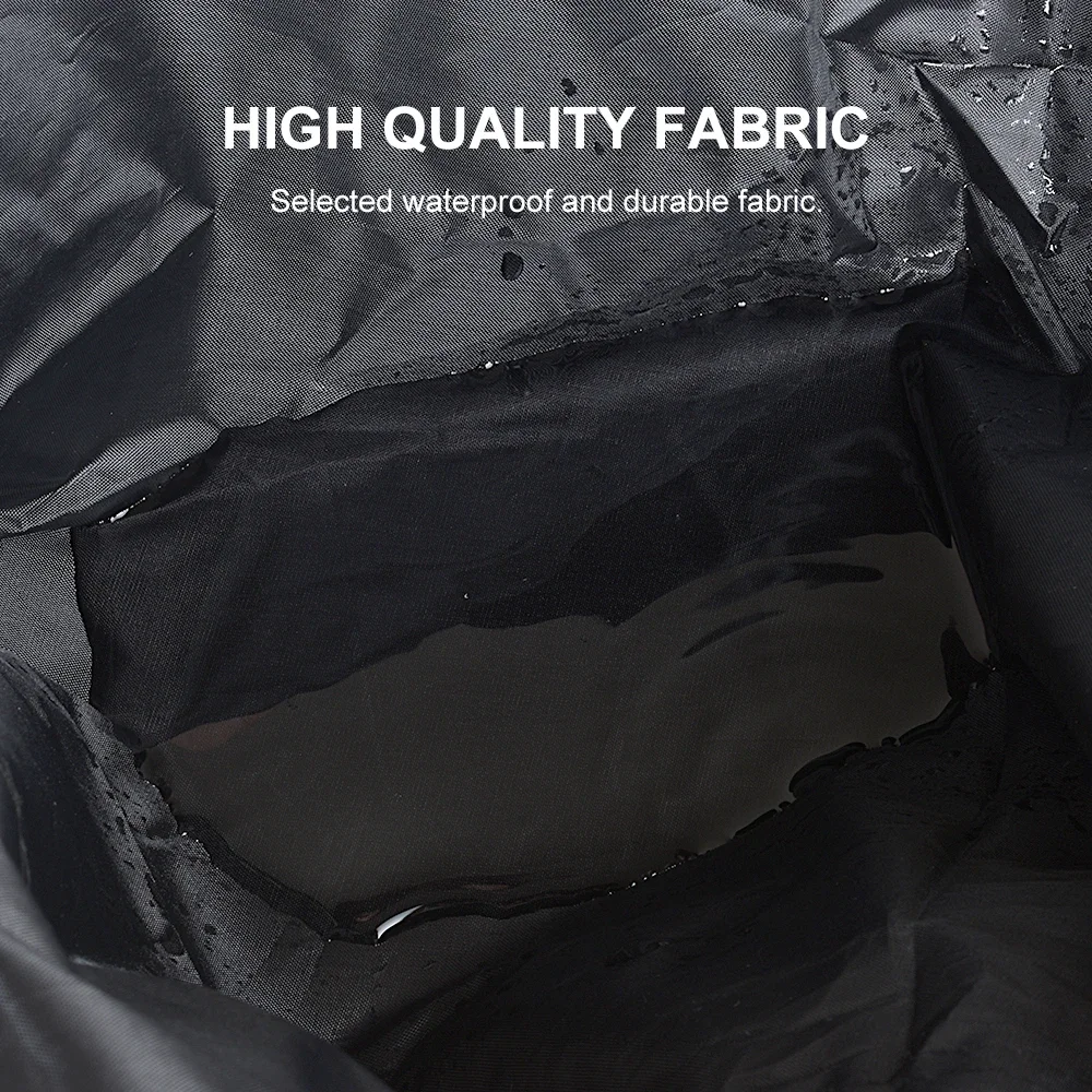 Motorcycle Cover Waterproof All Season Dustproof UV Protective Outdoor Indoor Scooter 190T Wear-resistant Fabric Motorbike Cover image 4