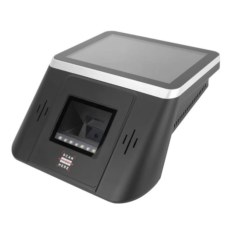 Imagem -03 - Preço Android Checker Jc80 Screen Wall Mount Terminal Pos com Código de Barras qr Code Reader Verificação do Preço Wi-fi Ethernet