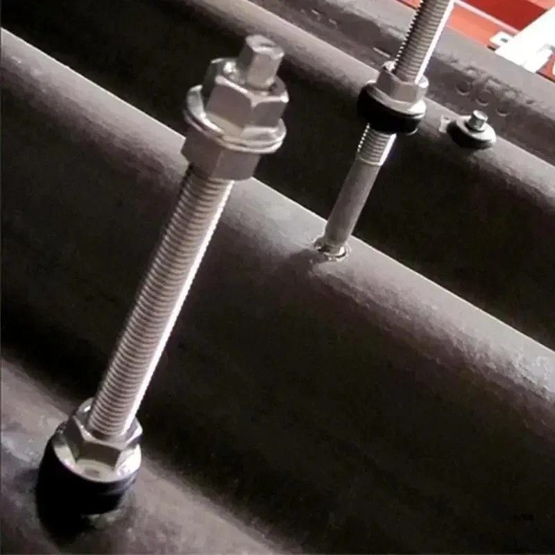 304 Stainless Steel Solar Hanger Bolts for Mounting Solar Panel Height Adjustable Waterproof for Photovoltaic Solar Hanger Bolts