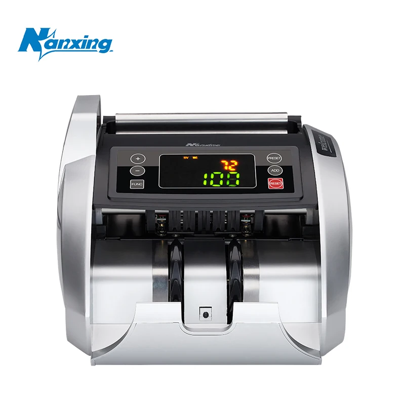 Fake Money Detector Bankbiljet Bill Counter 5800D UVMG Multi Valuta Telmachine LCD Display