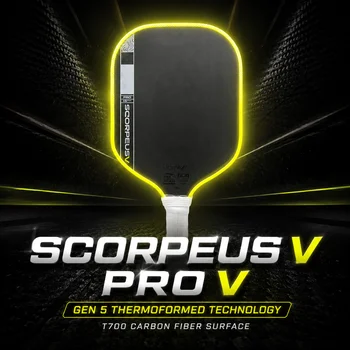 WNONSO Scorpeus Pro V Widebody Carbon Fiber Pickleball Paddle Maximum Sweet Spot for Stable Forgiving Play 1