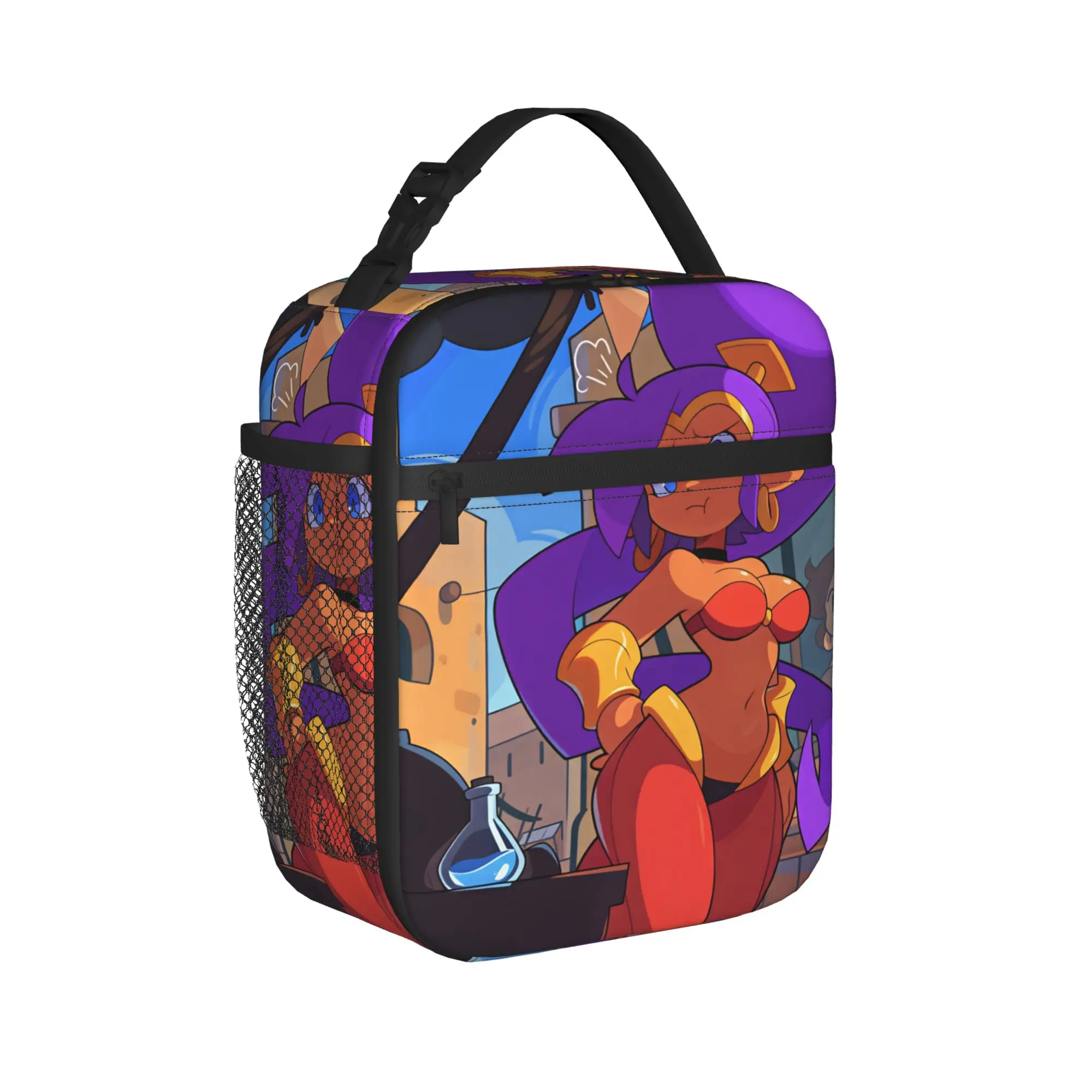 Shantae Half Genie Lunch Bag  Portable Lunch Box Girls Outdoor Picnic Print Cooler Bag Fashion Waterproof Thermal Tote Handbags