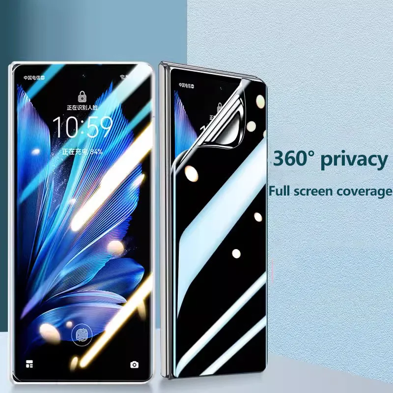 Matte Soft Hydrogel Anti-spy Screen Protector For Vivo X Fold3 Privacy Film For Vivo X Fold3 Pro