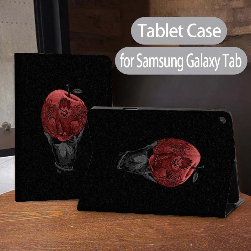 

Comics Death Note Logo For Samsung Galaxy Tab A7 A A8 A9 S9 S10 S6 S7 S8 S11 8.7 10.1 10.5 11 10.9 Lite PLus Inch Tablet Case