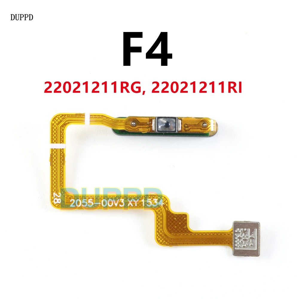 指紋タッチセンサーフレックスケーブル Xiaomi Poco F4 ロック解除ホームキー指紋電源ボタンセンサーフレックスリボン