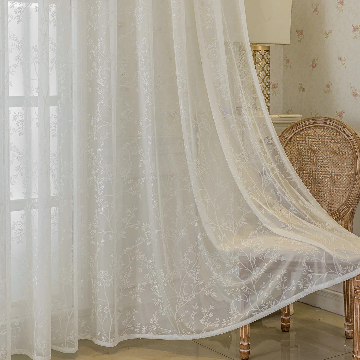 Transparant bohemien gordijn, - Office Furniture Green Bay recensie en prijs