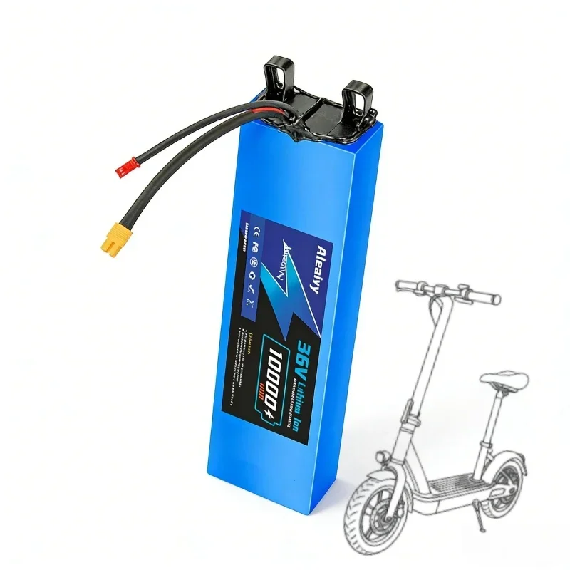 

36V 10Ah 10S3P Lithium Battery Pack Waterproof Long Range Enhanced Life Replacement for Xiaomi M365 M356 Pro Scooter