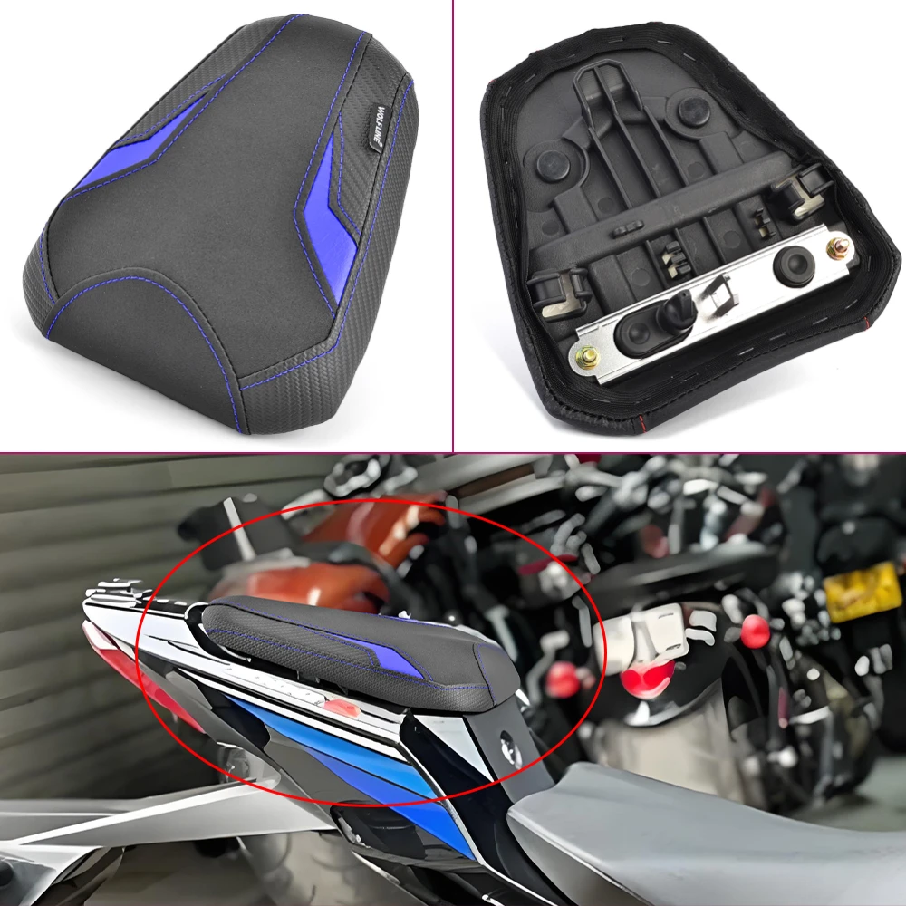 GSX-R1000R Motorcycle Rear Seat Cushion Passenger Pillion Seat Pad For Suzuki GSXR-1000R 2021-2025