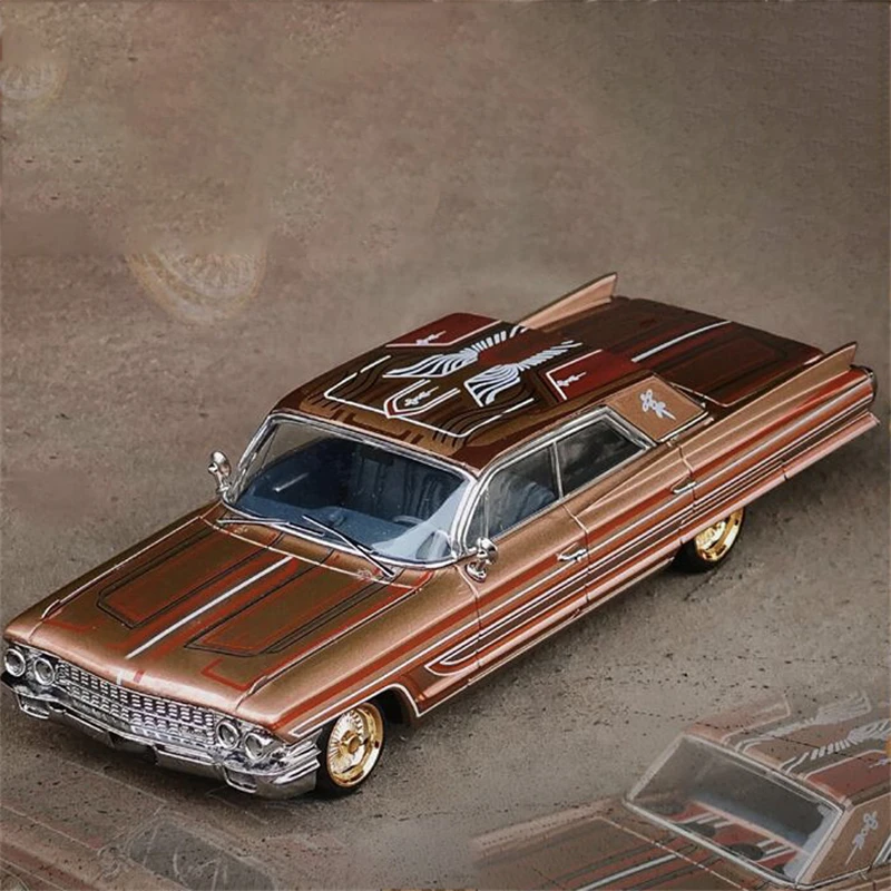 

1:64 DeVille West Coast of the United States Style limited599 2025HECHZ Diecast Collector's Vehicle Model Car