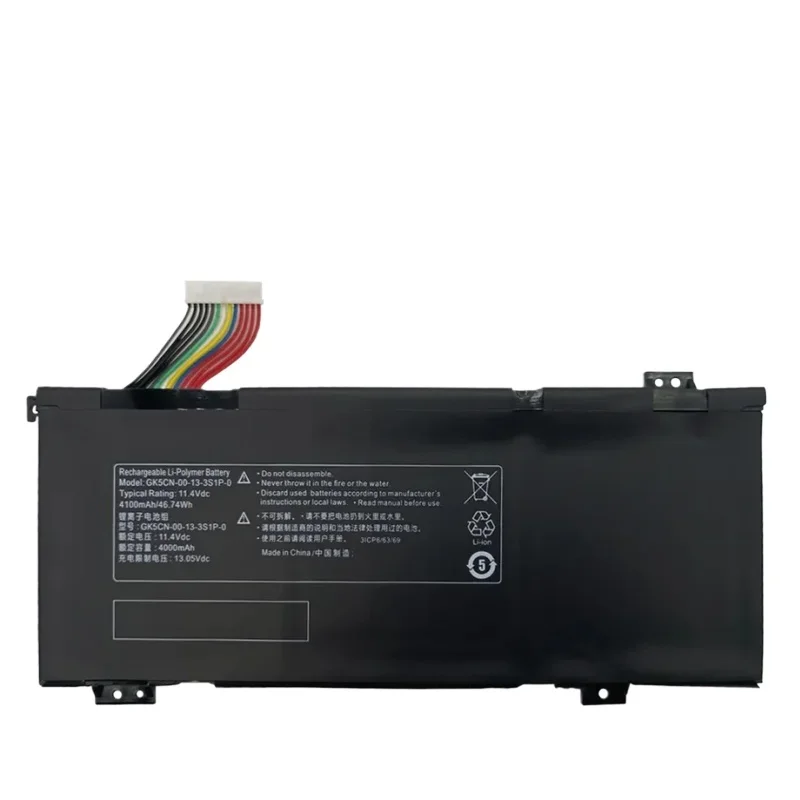 4000mAh 11.4V GK5CN-00-13-3S1P-0 Battery For MECHREVO X8Ti Z2 MACHENIKE T90 Plus T90-T3p F117-B F117-B6 GK5CN GK5CN4Z GK7CN6Z