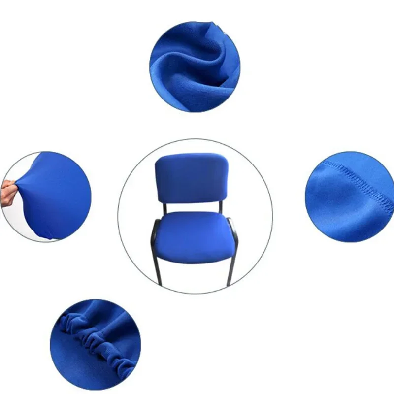 Elastic Chair Cover Spandex Seat Cover for Computer Chair Office Cover Dining Chair Seat Case Stretch Slipcover Protector