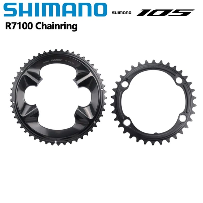 

Shimano 105 R7100 ULTEGRA R8100 12Speed Chainring 50T/34T/52T/36T 12s For R7100 R8100 Road Bike Bicycle 1PCS Original Crown