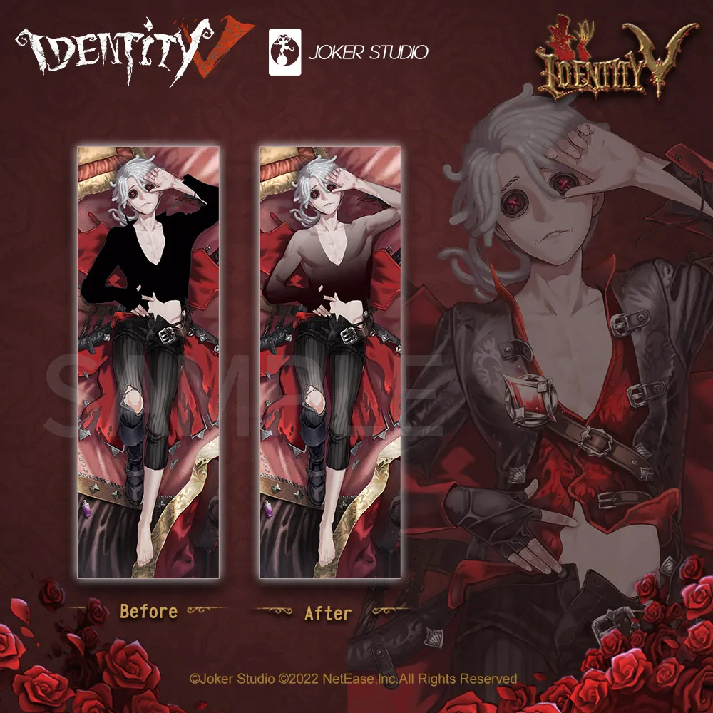 V-3Pcs tożsamości termochromowe zakładki zmieniają się wraz z serią zamku temperatury, prawdziwą grą Anime figurka Mini idv