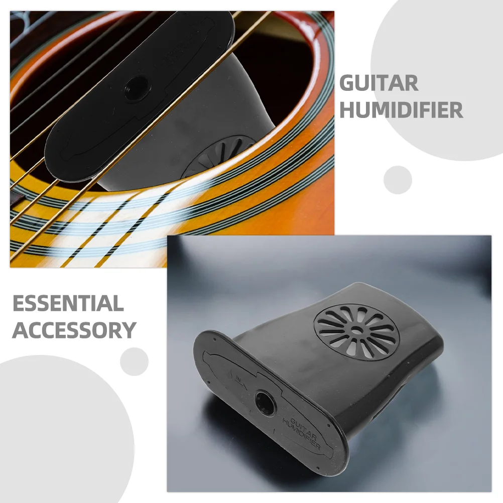 4 Pcs Guitar Humidifier Moisturizer Ukulele Portable Abs Acoustic Hole Humidity Maintenance Tool Accessories Control