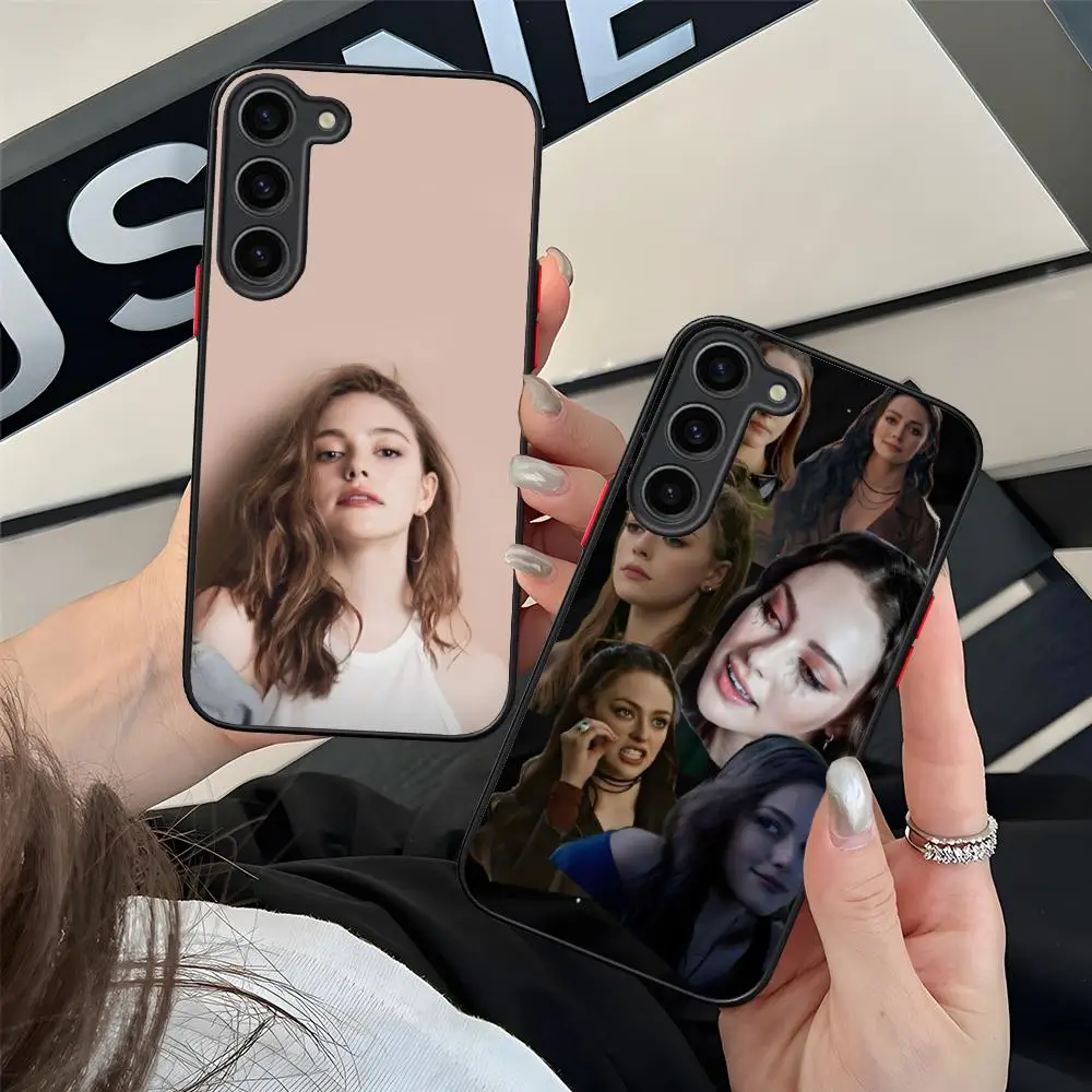 

Danielle Rose Russell Phone Case for Samsung Galaxy S26 S25 S24 S23 S22 S21 Plus FE Ultra Skin Feel Shockproof Cover