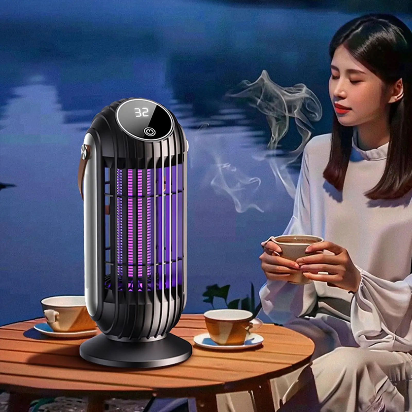 gnat-zapper-–-lampe-electrique-rechargeable-pour-l'exterieur-piege-a-mites-economie-d'energie-4-modes-lumiere-interieure-capteur-de-moustiques-volants-electronique