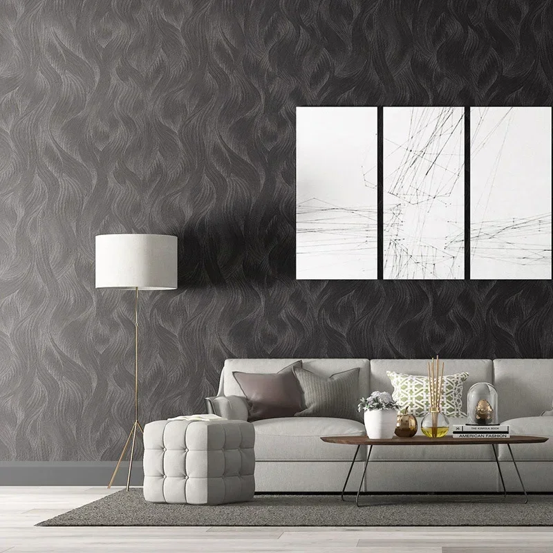 Geometric Abstract Curve Wave Pattern Wallpaper Bedroom Living Room TV Background Wall Wallpaper wall papers home decor