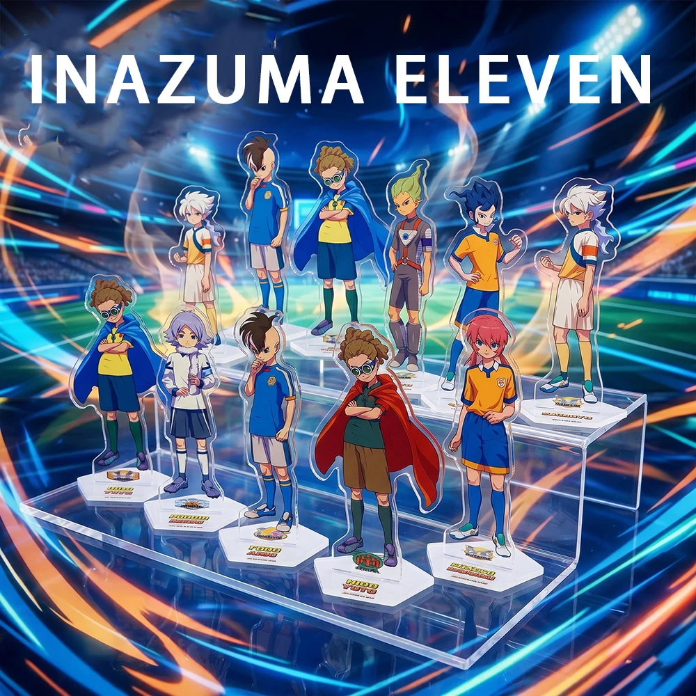 Inazuma Eleven Acrylic Stand Keychain Custom 2026 New Endou Gouenji Kidou Football Sport Style Decor