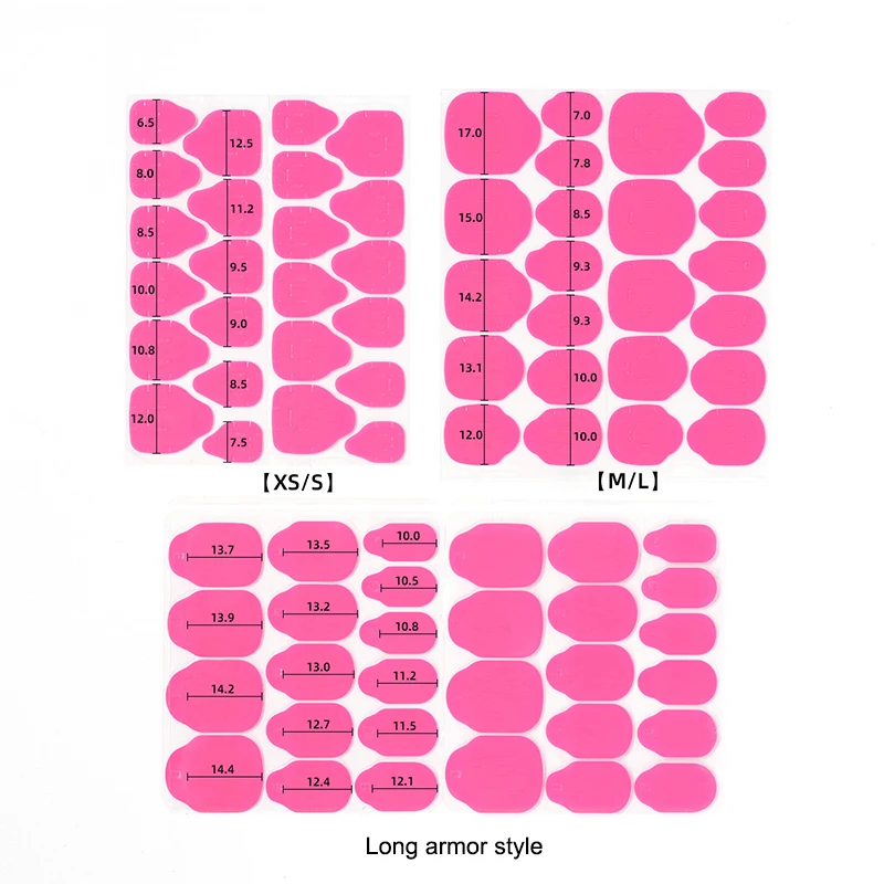 

24/30 шт. многоразовые двусторонние наклейки, желейный прозрачный клей для ногтей, клей для накладных ногтей, аксессуары и инструменты для накладных ногтей
