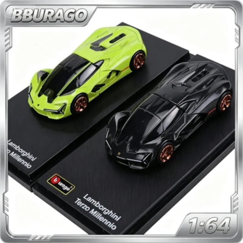 

BBURAGO 1:64 Lamborghini, cast alloy imitation car model, gift for boys, adult collection item, creative gift for festivals.