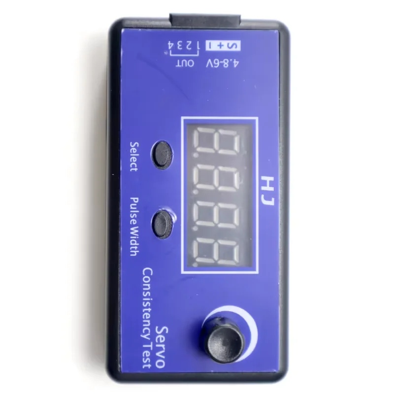 HJ 4-قناة RC سيرفو تستر التوجيه الرقمي ESC التحكم في الاتساق متعدد الوظائف 2us لسيارة طائرة هليكوبتر