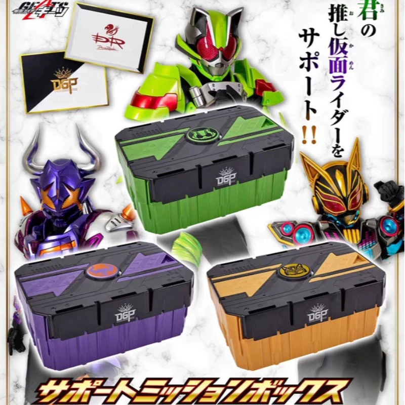 

Hot Kamen Rider Geats DX Mission Box Storage Case Set Buffa Tycoon Na-Go Style with Compartments Role Play Organizer China Ver