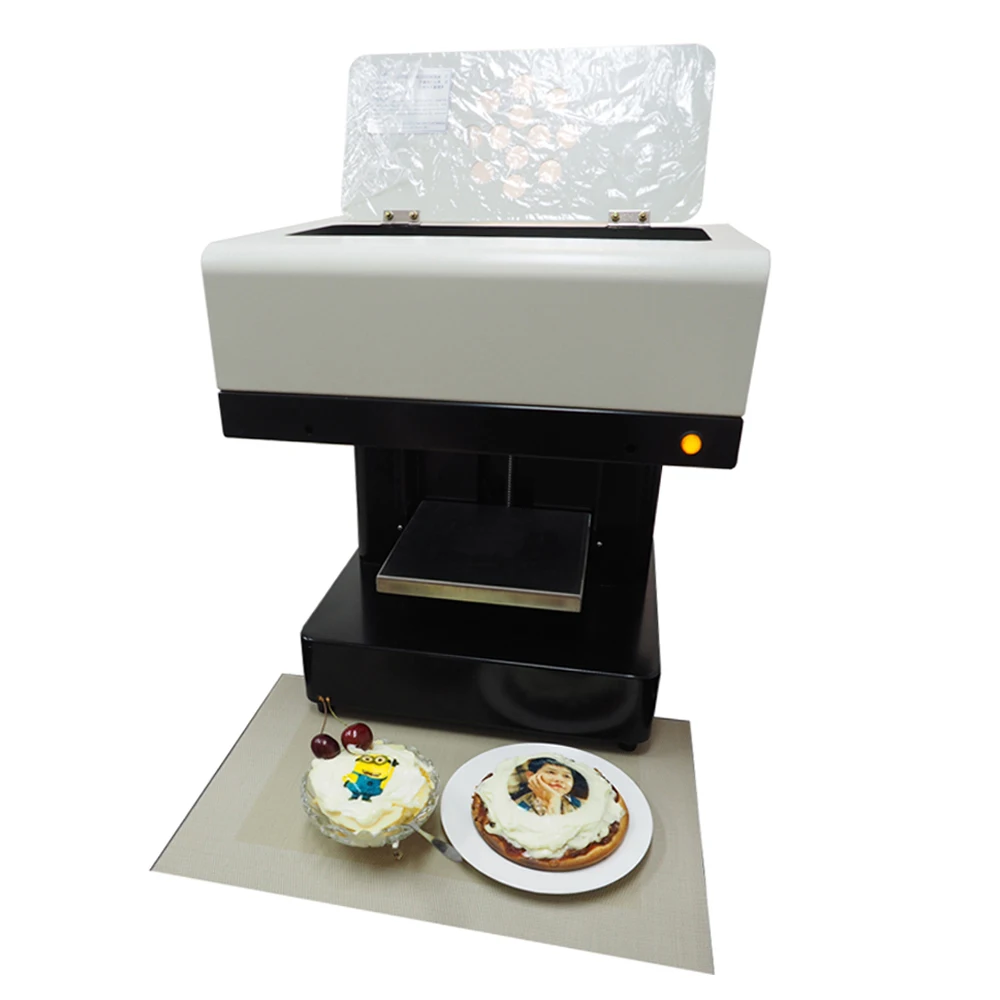 

3D Digital Edible inkjet latte art coffee printer machine pizza cake printer latte DIY food printer for sale