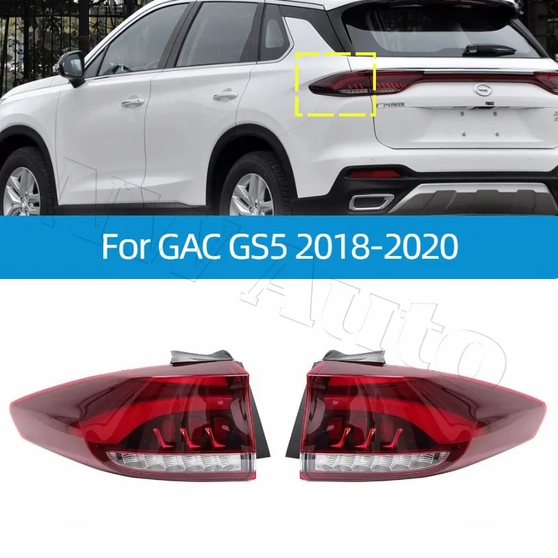 

For GAC GS5 2018 2019 2020 Taillight Brake Light Rear Bumper Lamp LED Rear Tail Lamp Rear Stop Brake Lamp Signal Light
