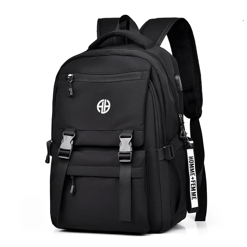 Trend-Marke Rucksack Männer Große Kapazität Multi-Funktionale Wasserdicht Oxford Tuch Studenten Computer Tasche Einfache Business Tasche