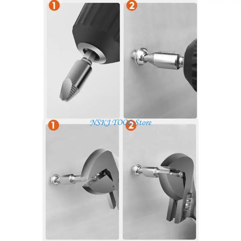 L8RC Tornillo acero carbono Conjunto 5 para extracción sin esfuerzo tornillos oxidados o despojados en diferentes