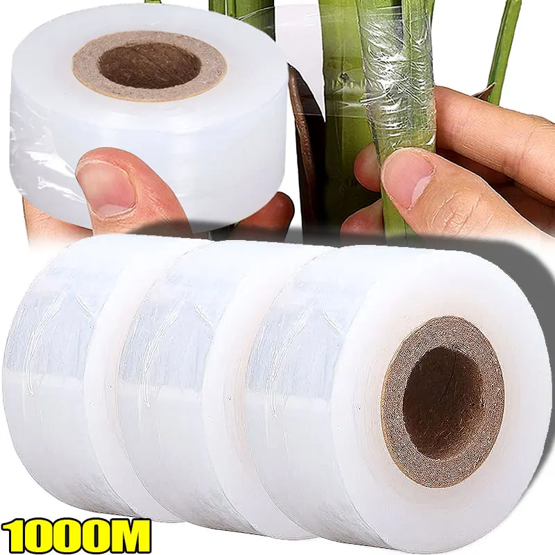 fita-pe-de-enxerto-multifuncional-200-1000m-extensivel-a-prova-d'agua-autoadesiva-de-longa-duracao-util-arvore-de-fruto-rosas-ferramenta-de-jardim